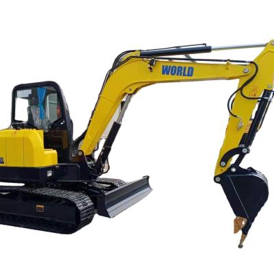 China Cheap Used 4 Ton 6 Ton Small Bucket Excavator Machine W265 0.15-0.21 CBM for sale