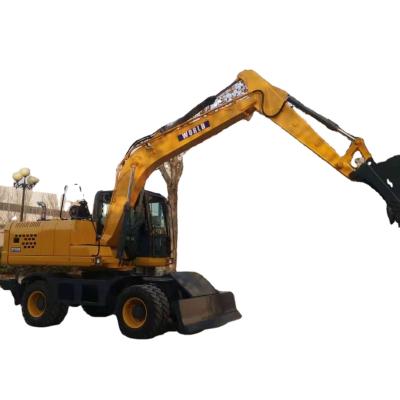 China Hotel excavator on wheels for sale