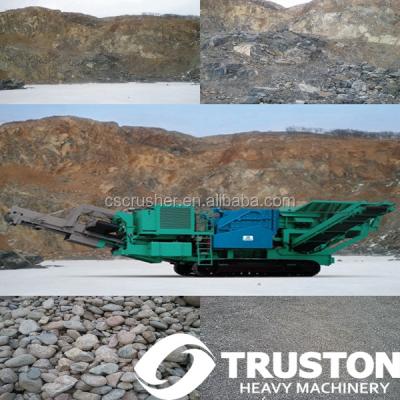 China Crawler Mobile Type Coke Stone Crushing Machinery / Equipments & Sieve Plant / Line Used In Cement /Coal Etc, China Top Manufacturer for sale