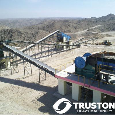 China Wide Applications Crushing High Performance Stationary Stone Crushing Truston Plant for sale