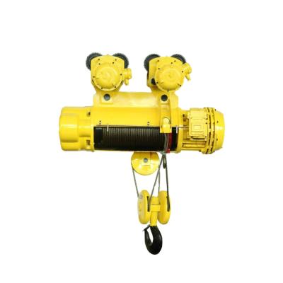 China Workshop 3 Ton 5 Ton Electric Hoist Wire Rope With Motorized Trolley Maker for sale