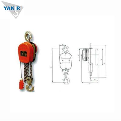 China Goods CSAD Lifting Capacity 5 Ton Chain Pulley Block/Electric Chain Hoist For Sale for sale