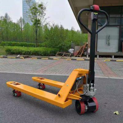 China Construction worksÂ   1.5 ton electric mini pallet truck with lithium battery for sale