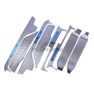 China Stainless steel Alphard modified stainless steel threshold strip, split style, easy to install, not easy to come off for sale