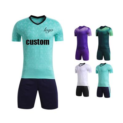 China China Manufacturer Supply Custom Modern Design Cheap Football Club Soccer Wear Sets Mens Sports Uniform Sets for sale