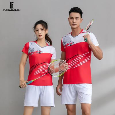 China Comfortable Breathe Free New Arrival Popular Quick-drying Knitting Badminton Casual Sports Wear Clothing For Sale for sale