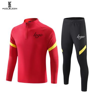 China Breathable Custom Gym Wear Mens Training Jogging Wear Football Training Tracksuit Sports Suit Wear Jogger Sweat Set Tracksuit Swear Suit Men for sale