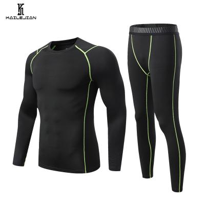 China Breathable Customize New Fitness Logo Tights Men's Gym Tracksuits Summer Training Wear Tight Quick Dry Jogging Sportswear for sale