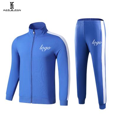 China Polyester Running Jogging Gym Sportswear Suits Sweatsuit Breathable Custom Logo Mens Suits Slim Fit White Sets For Men for sale