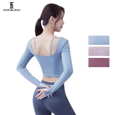 China Seamless Breathable Gym Yoga Wear Running Seamless Clothes Tops High Waist Pants Yoga Suit For Woman Yoga Wear Gym Fitness Sets for sale