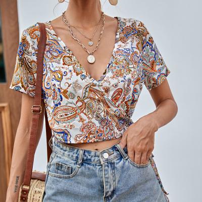 China Anti-pilling Hot Selling Leopard &ampamp Women's Denim Bow Blouses & Shirts With High Quality And Best Price for sale