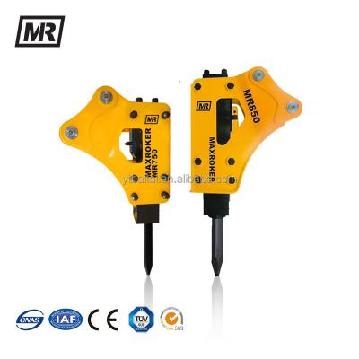 China 11-16ton Powerful Excavator Attachments Chisel 70mm Jack Hammer Hydraulic Excavator Breaker For Sale for sale