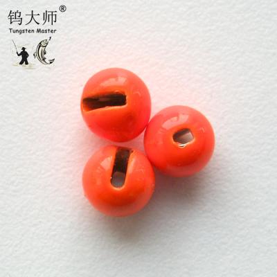 China Eco - Friendly Hot Sale Fishing Tackle Supplier Slotted Tungsten Beads For Pilot Fishing for sale