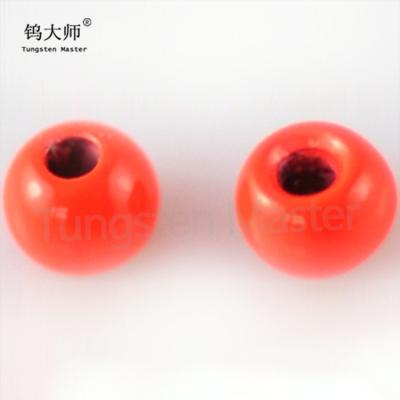 China Eco-friendly Tungsten Fishing Tackle Accessories Cored Tungsten Brass Fishing Beads for sale