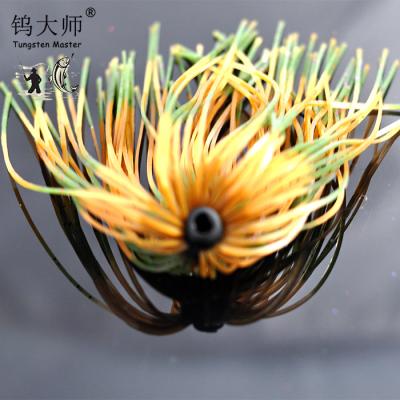 China Wholesale New Design Silicone Lure High Quality Soft Fishing Skirt for sale