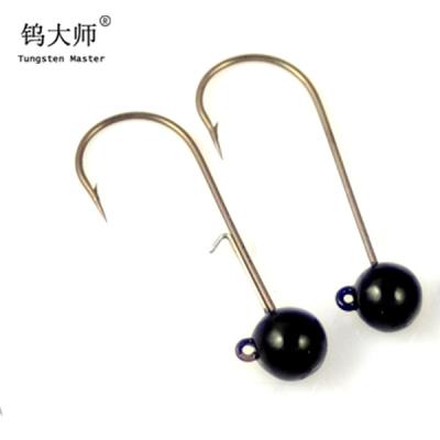 China High quality round head of fishing tackle jig for bass fishing for sale