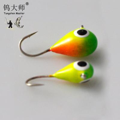 China Eco-Friendly Wholesale Drop Bead Tungsten Ice Fishing Jigs for sale