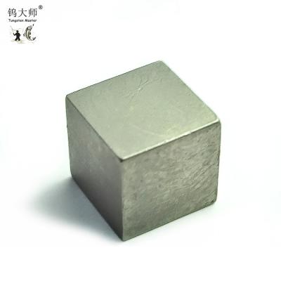 China Industry Customized Any Shape Components Tungsten Block 1kg Pure Tungsten Cube for sale