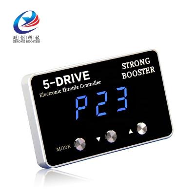 China Improve Throttle Performance 5 Drive Car Accelerator Throttle Controller Speed ​​Car Electronic Pedal Response Fit For Toyota 4WD Cars for sale