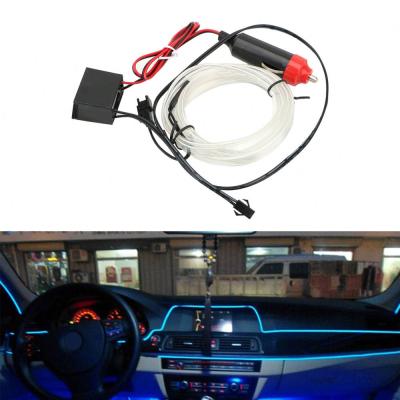 China Factory price led neon cold light line interior decorative wire car decoration lights for sale