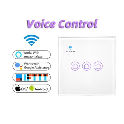 China High Quality Google Home RF Controlled Light Switches Radio Remote Control Switch for sale