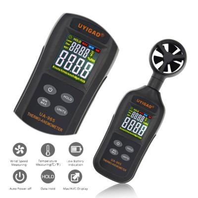 China Hot Selling UA965 Wind Speed ​​Gauge Air Velocity Meter Instrument for sale