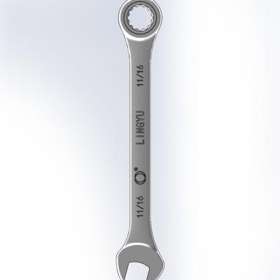 China Factory Direct Repair All Size Grinding Sand Feel Imperial Wrench Combo Wrench Set Tool for sale