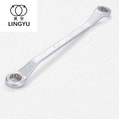 China Remove screws OEM and ODM small steering angle ratchet handle wrench, can be used for narrow space for sale