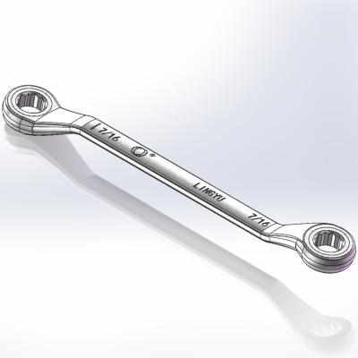 China Factory Direct Repair Ratchet Wrench 7/16 Alloy Steel Small Steering Angle Wrenches For Sale for sale