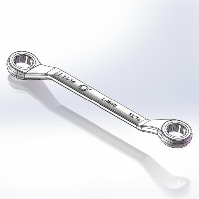 China Repair Factory Direct 13/16 Alloy Steel High Torque Speed ​​Imperial Open End Wrench for sale