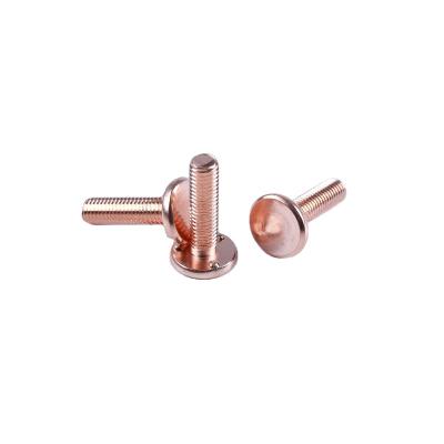 China New Good Quality Round Copper Plated Three Point Insulation Joint Spot Welding Nail for sale