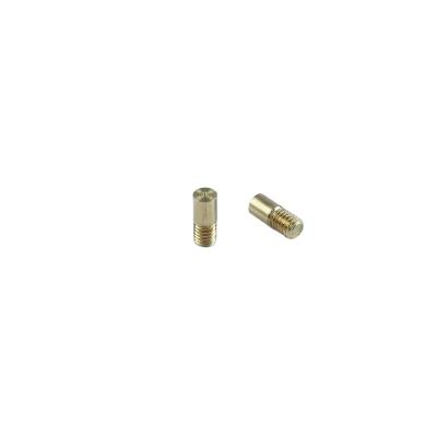 China Flat Factory Direct Brass Internal Thread Stud Weld Bolts Screw Brass Weld Nuts for sale