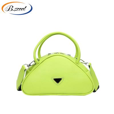 China Fashion Letter Printing Women's Handbags Women's Triquetrous Handbags For Pure Color Mini Bags Women Handbags Ladies CY74258 for sale