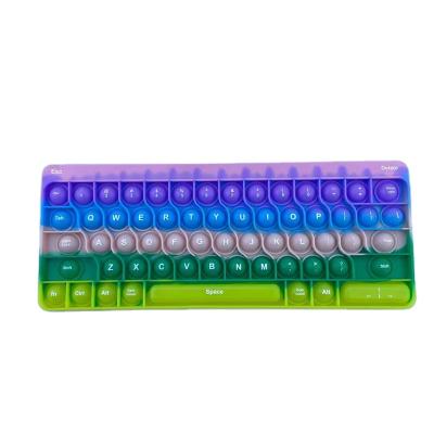 China Hot Selling Opp Bag Youth Depression Toys YS-JP009 2021 Silicone Keyboard Child Educational Toys for sale