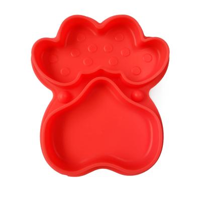 China YS-PS010 Youth New Design Viable Silicone Dog Feeding Bowls Slow Eating Dog Bowl for sale