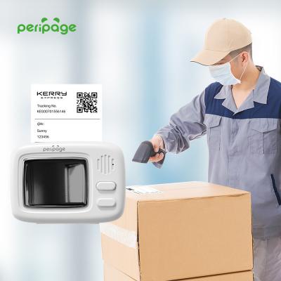 China Black And White Peripage 58mm Sticker Maker To Print Price Tag And QR Code Handheld Printer for sale