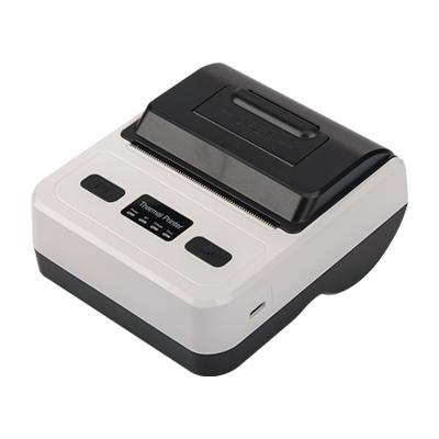 China Black And White Android BT Thermal Printer 3 Inch Paper Width With High Printing Speed ​​Portable Blue Tooth Printer for sale