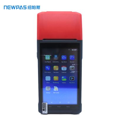 China New Arrival Black And White Android POS Terminal Machine With Factory Price Smart Handheld POS System for sale