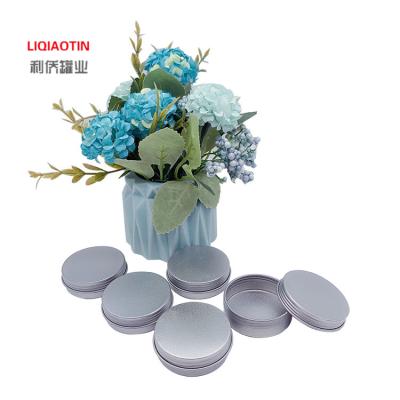 China Small round packing case spiral cover tin box tin candy candy packaging cans round ointment cans for sale