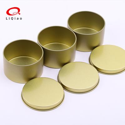 China Recyclable Tin Box Metal Tin Jars Iron Tea Canister Candy Chocolate Organizer Storage Boxes Biscuit Container for sale