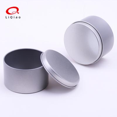 China Refillable Round Tin Cans DIY Cosmetic Cream Metal Box Refillable Empty Tin Jar for sale