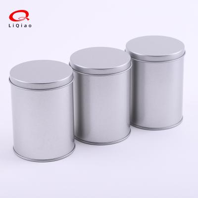 China Recyclable Round Shape Cans Packaging Metal Tea Tin Box For Gift Cookies And Chocolate Container for sale