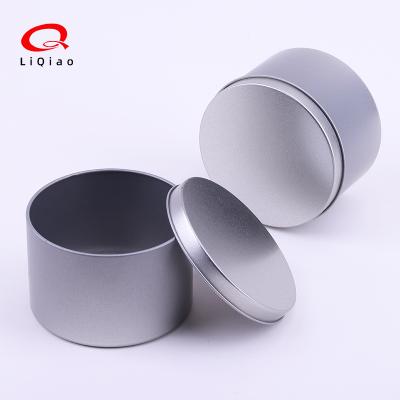 China Recyclable Round Tin Can Tea Gift Tin Can Makeup Cream Lip Balm Candle Jar for sale