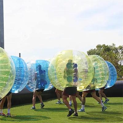 China Cheap Price Eco-friendly PVC Adult And Kids TPU Adult Body Bumper Ball Inflatable Human Bubble Football Soccer Zorb Ball For Soccer for sale