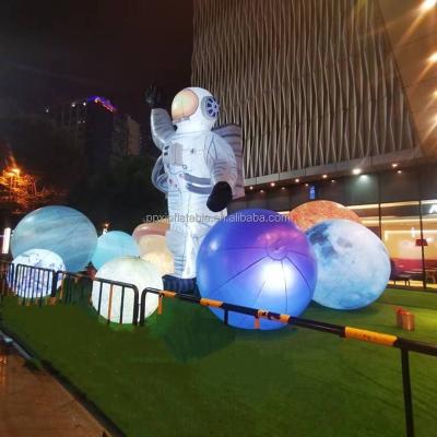 China Custom Giant Astronaut Spaceman Inflatable Spaceman Outdoor Inflatable Advertising Lighting Alien Decoration Eco-friendly for sale