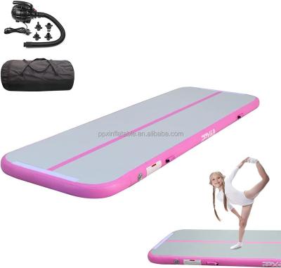 China Eco-friendly Professional Gymnastics Mat Yoga Tumble Air Track Factory Inflatable Air Track For Sale for sale