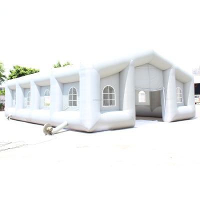 China Large Eco-friendly Inflatable Canopy Tent For Wedding Events PVC Inflatable Tent Professional Supplier Inflatable Wedding Party Marquee for sale