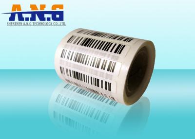 China Plastic Small Rfid Tag With Barcode / Disposable Rfid Tags For Books for sale