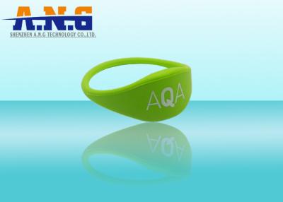 Китай Голубые Wristbands Rfid силикона Nfc для пляжа/бассеинов/Waterparks продается