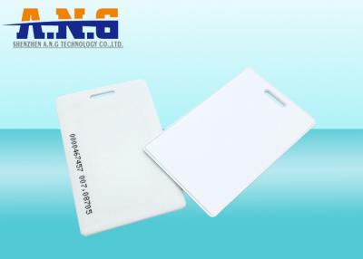 China 125Khz RFID ABS Clamshell Blank ID Card TK4100 with Serial Number for sale